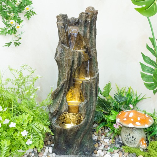 Outdoor waterfall fountain - outdoor, for
